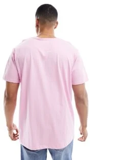Brave Soul Oversized T-shirt In Pastel Pink For Men 9 Brave Soul Oversized T-shirt In Pastel Pink For Men -Soul Brave Shop 205563117 3
