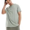 Brave Soul Oversized T-shirt In Mineral Green For Men -Soul Brave Shop 205563302 1 green